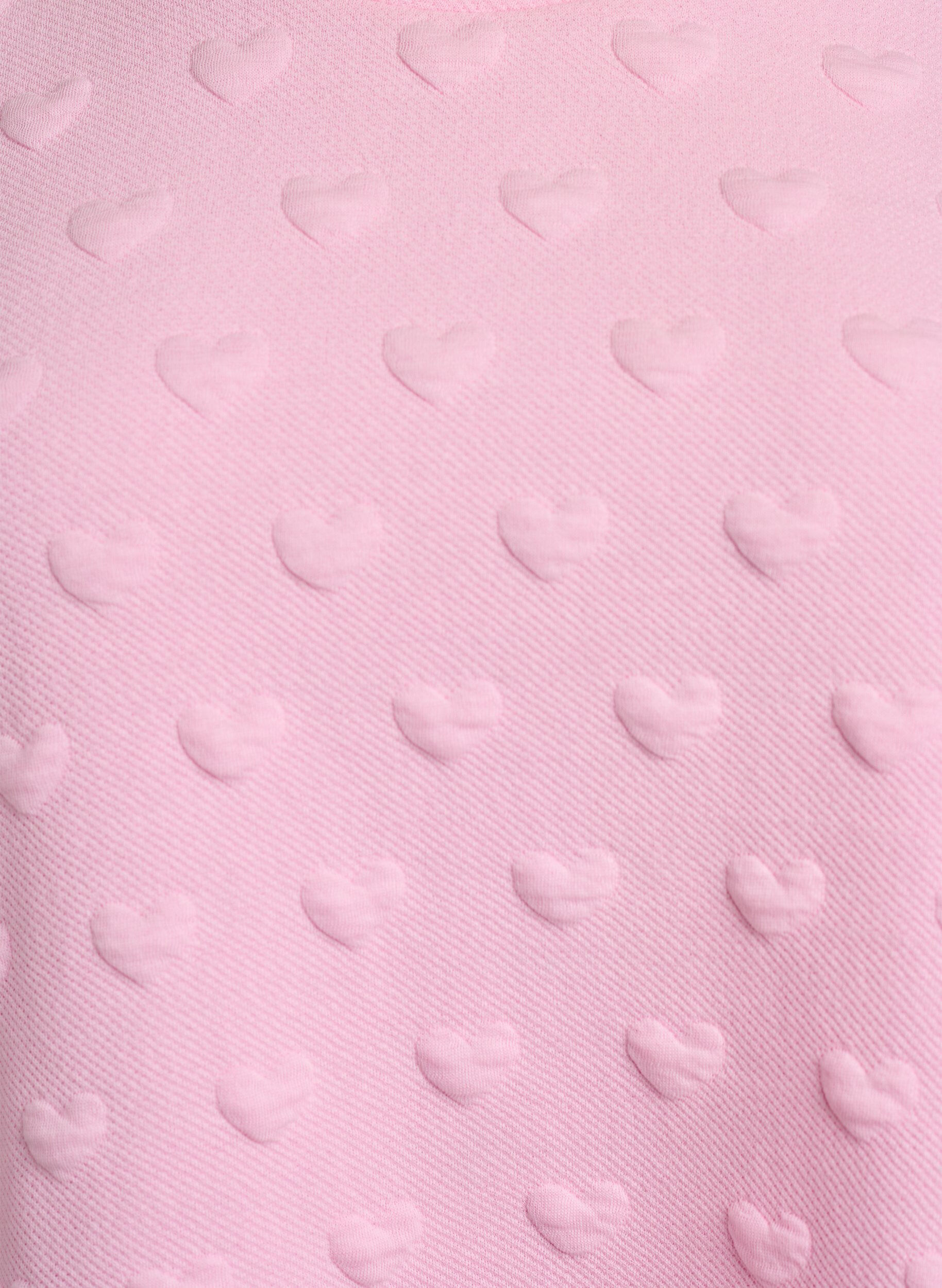 Zizzi T-Shirt aus gepr&auml;gtem Baumwolljersey, Rot, Packshot image number 2