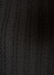 Jerseybluse mit Struktur und Ballonsilhouette, Schwarz, Packshot image number 2