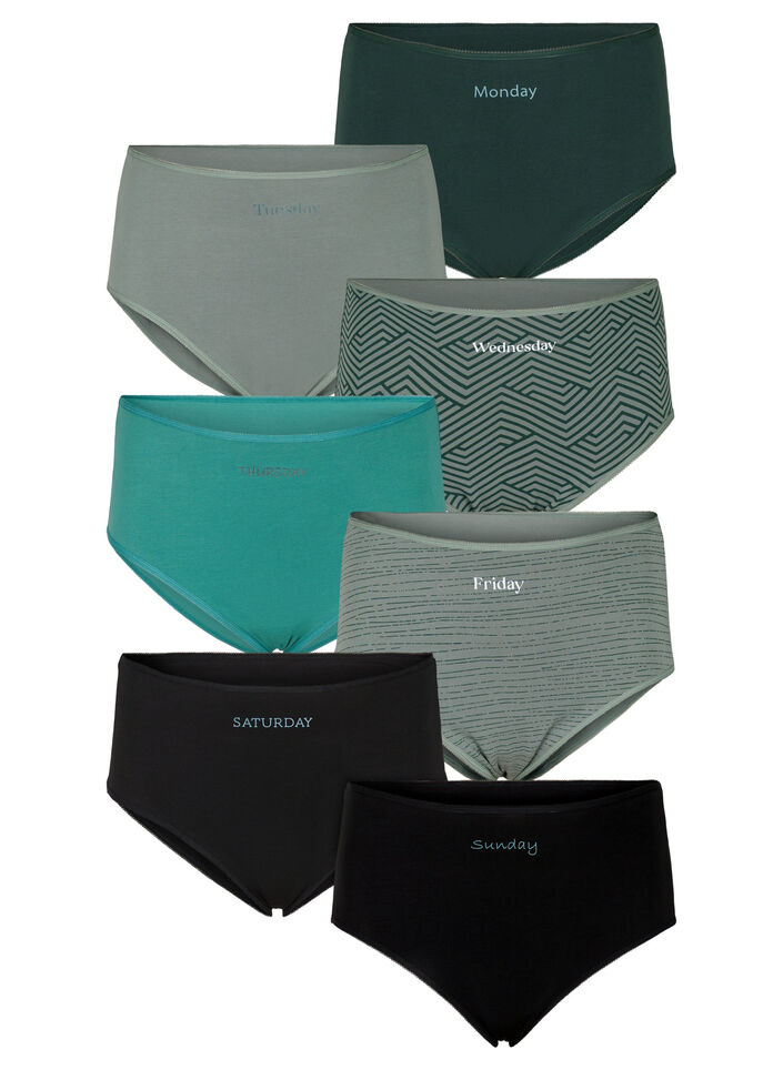 7-Pack Hipster mit regul&auml;rer Taille, Scarab Multi Pack, Packshot image number 0