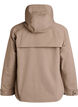 Kurze Fr&uuml;hlingsjacke mit abnehmbarer Kapuze, Beige, Packshot image number 1