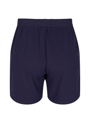 Shorts aus Baumwolle mit Taschen, Night Sky Solid, Packshot image number 1