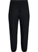 Hoch taillierte Ballonhose aus Jersey, Schwarz, Packshot image number 1