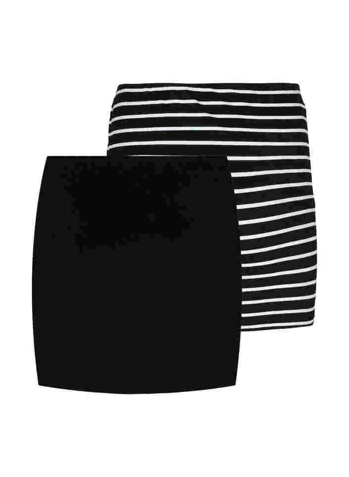 2er-Pack Top Extender, Black/Black Stripe, Packshot image number 1