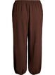 Hoch taillierte Ballonhose, Braun, Packshot image number 1