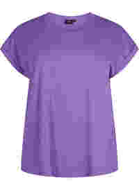 Kurzärmeliges T-Shirt aus Baumwollmischung