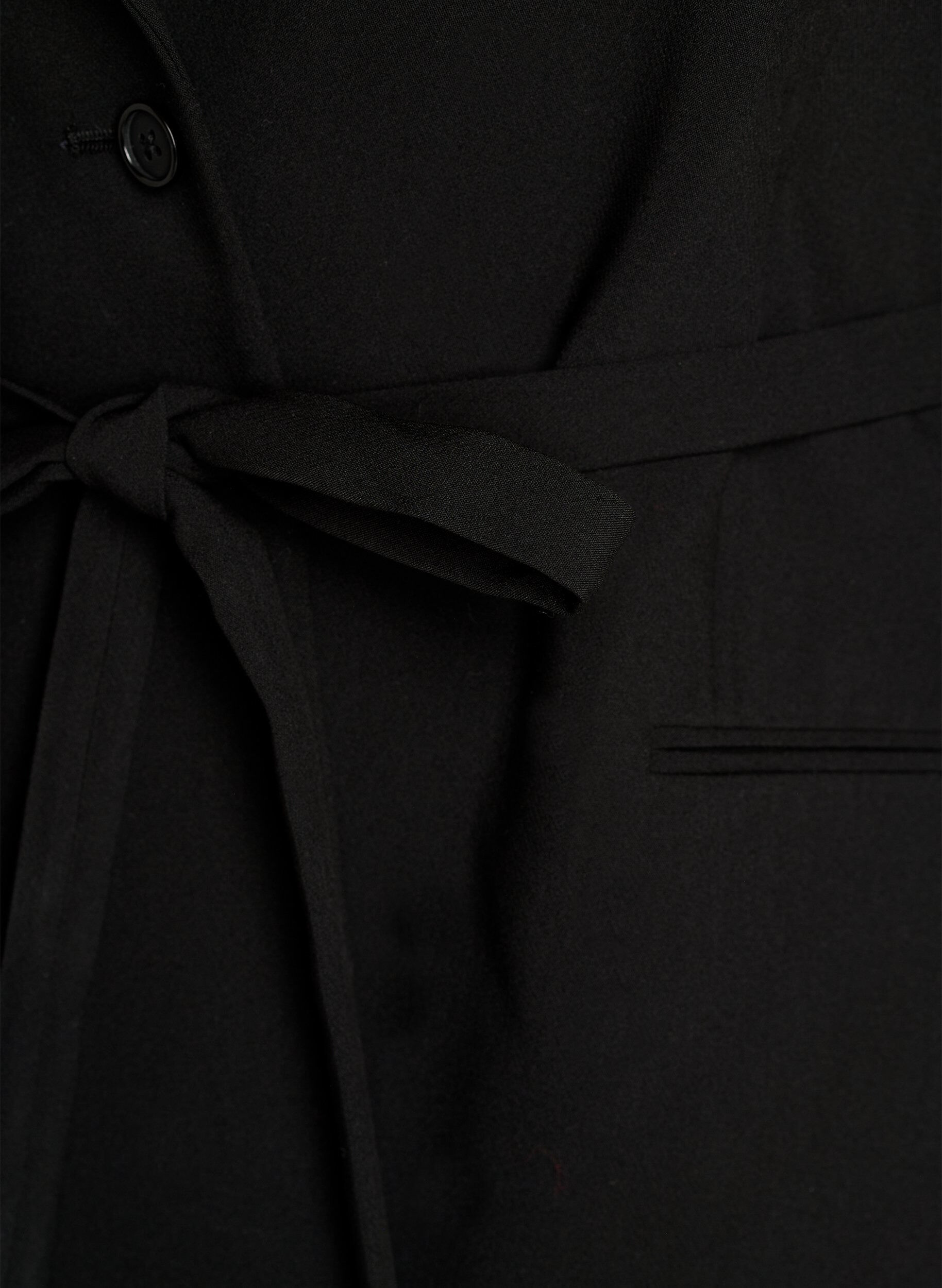 ZizziBlazer mit abnehmbarem Bindeg&uuml;rtel, Schwarz, Packshot image number 2