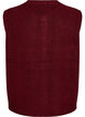Strickweste mit dekorativen Kn&ouml;pfen, Dunkles Bordeaux, Packshot image number 1