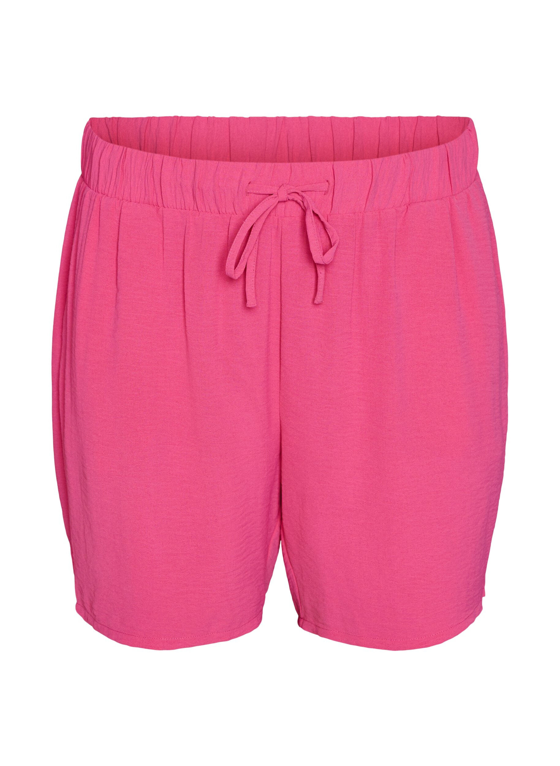 Kurze Hose mit Taschen und elastischem Bund
