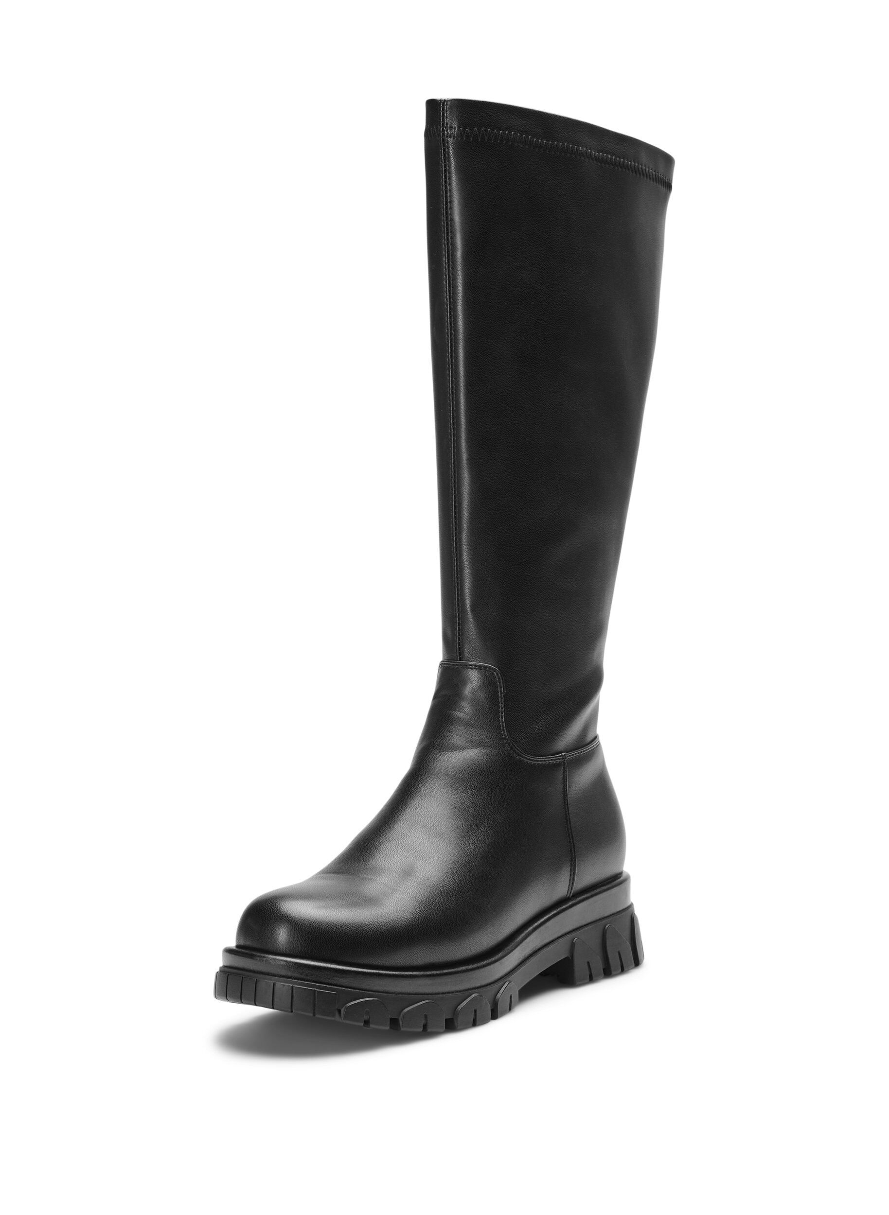 Zizzi Extra-Weite - Stiefel mit langem Schaft, Schwarz, Packshot image number 2