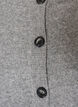 Strickjacke mit Kn&ouml;pfen und abgerundeter Vorderseite, Grau, Packshot image number 2