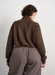 Strickjacke mit Schleifen und Kn&ouml;pfen, Braun, Model image number 2