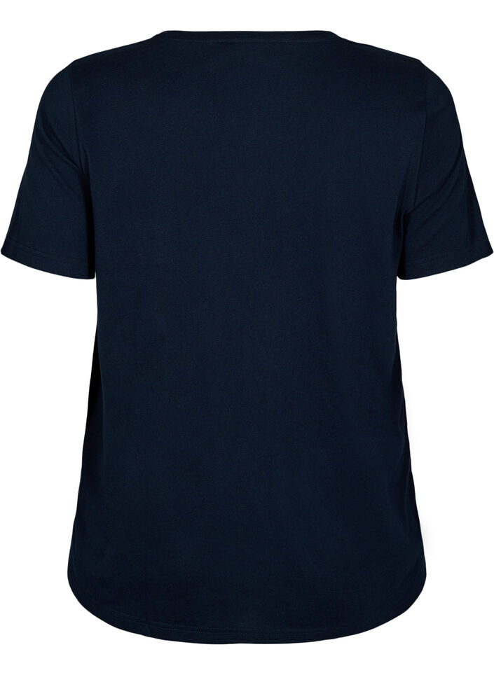 FLASH - T-Shirt mit Print, Blau, Packshot image number 1