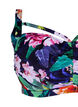 Bikini-BH mit Raffung und Zierbändern, Flower Print, Packshot image number 2