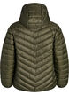 Leichte Steppjacke mit Kapuze, Gr&uuml;n, Packshot image number 1