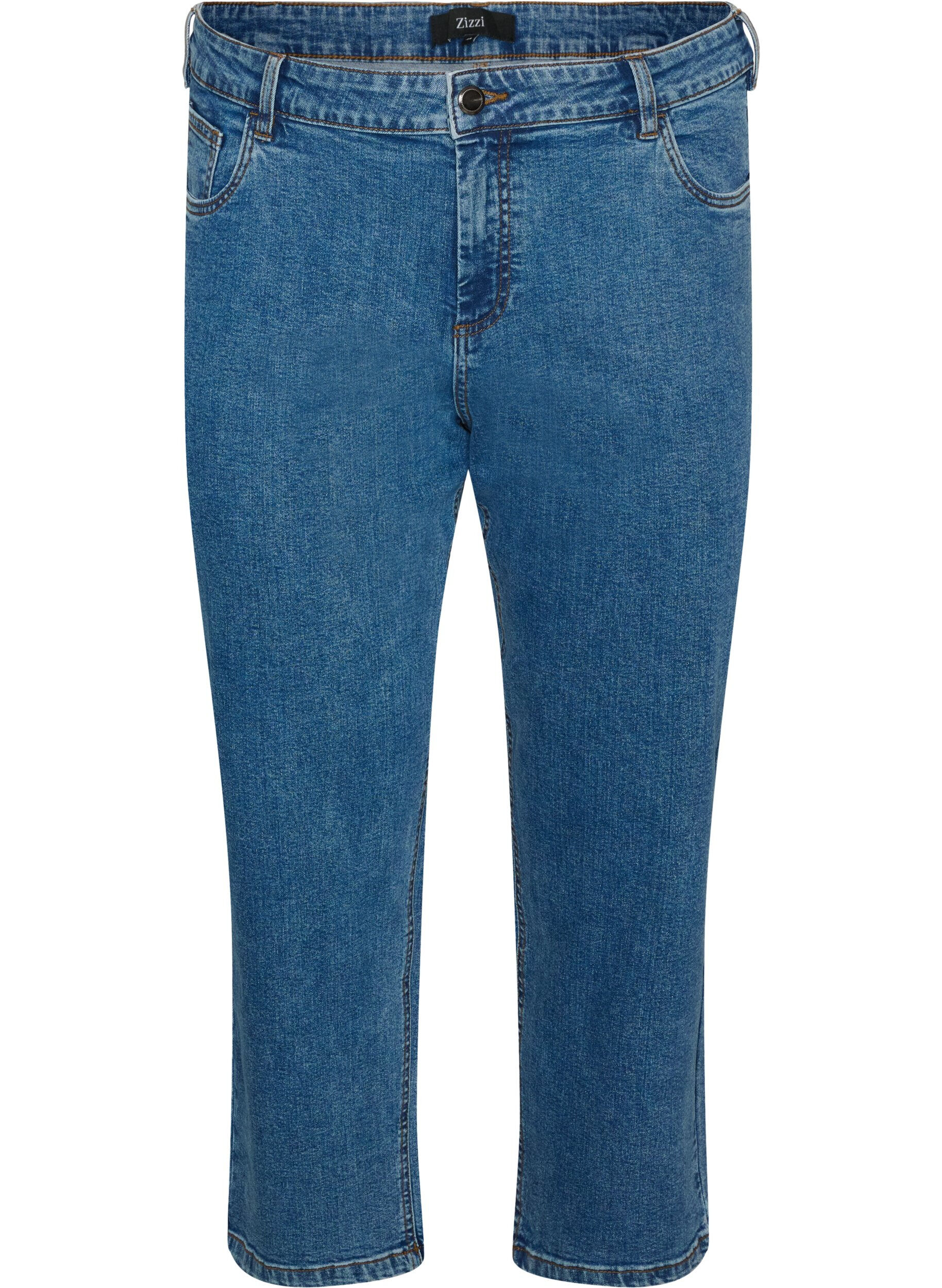Gek&uuml;rzte Vera Jeans mit geradem Bein