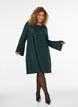 Kurzes Paillettenkleid in A-Linie, Gr&uuml;n, Model image number 1