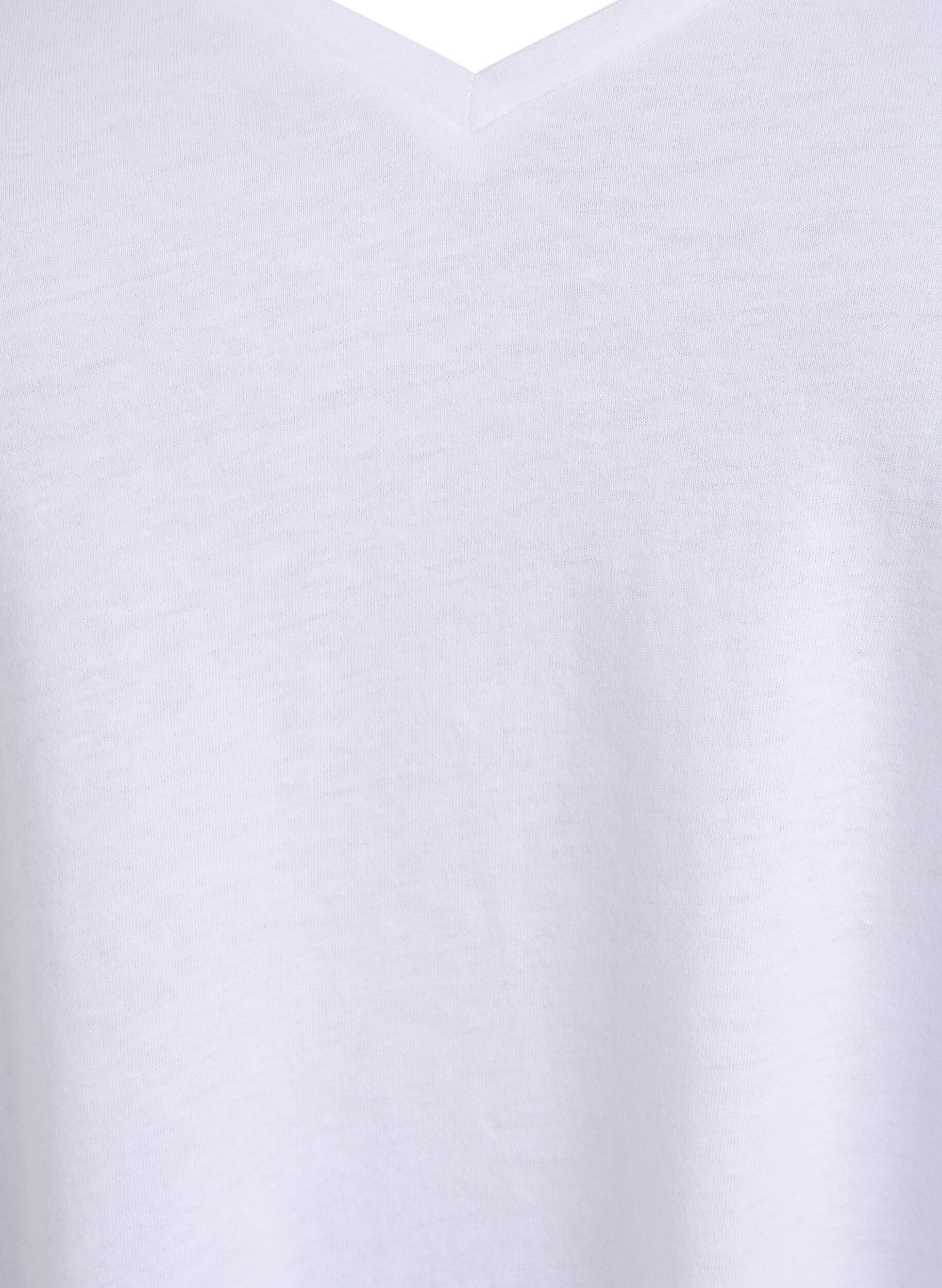 Zizzi 2er-Pack T-Shirts mit V-Ausschnitt, Schwarz, Packshot image number 3