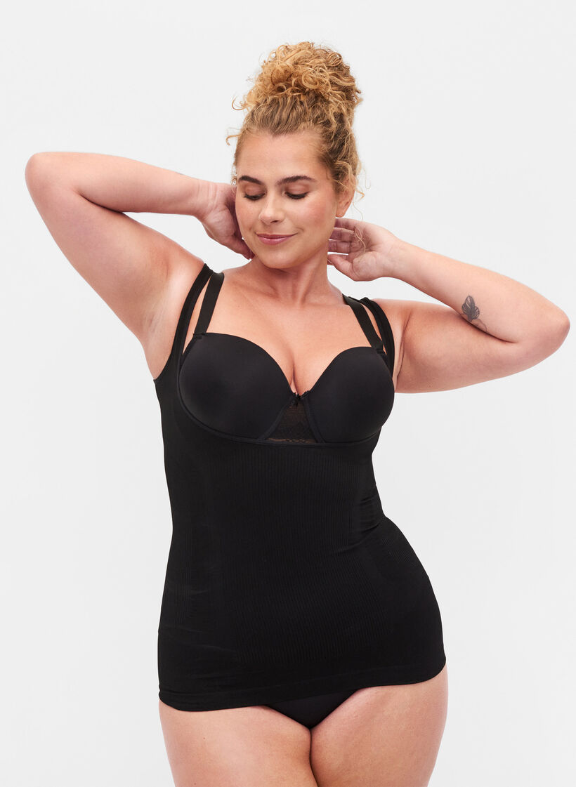 Shapewear Torsett, Schwarz, Model image number 0