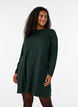 Strickkleid aus Baumwoll-Viskose-Mischung, Gr&uuml;n, Model image number 0