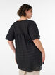 Tunika aus Lyocell mit Flatter&auml;rmeln, Schwarz, Model image number 2