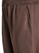 Hoch taillierte Sweatpants mit Taschen, Braun, Packshot image number 2
