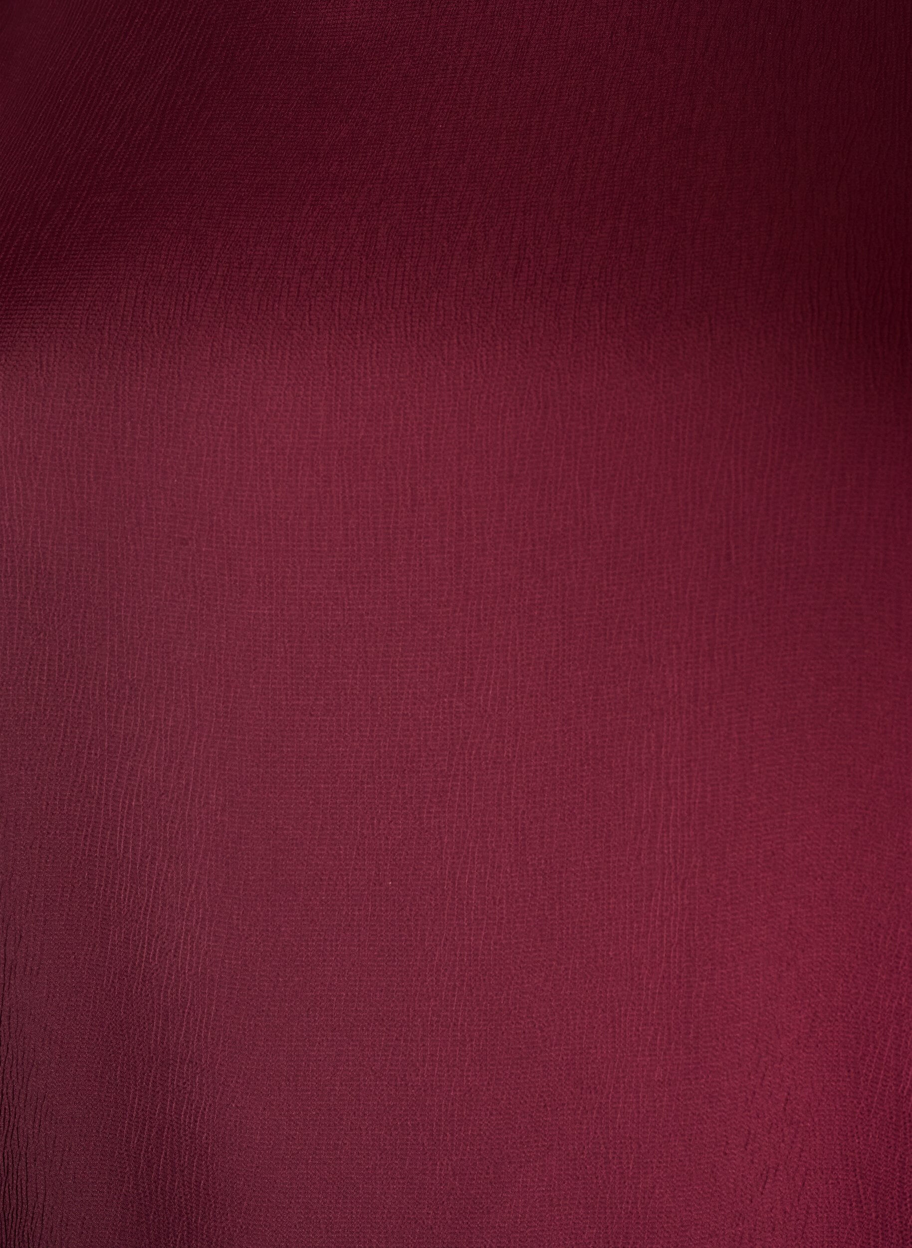 ZizziBluse aus Satin mit ellenbogenlangen &Auml;rmeln, Rot, Packshot image number 2