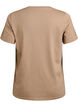 T-Shirt mit dekorativen Details, Beige, Packshot image number 1