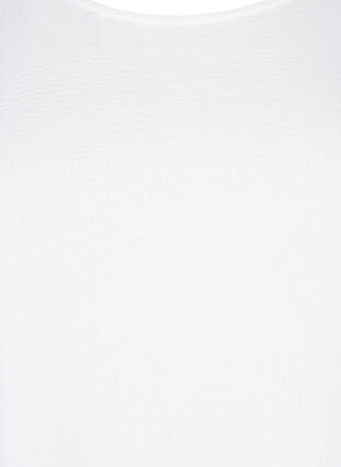  Langarmbluse mit Struktur, Bright White, Packshot image number 2