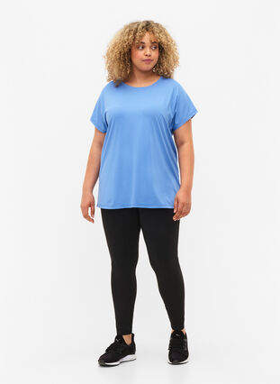 Kurzärmeliges Trainings-T-Shirt, Granada Sky, Model image number 2