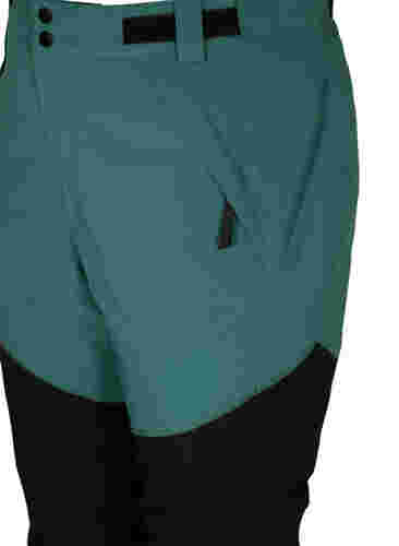 Skihose mit Taschen, Mallard Green Comb, Packshot image number 2