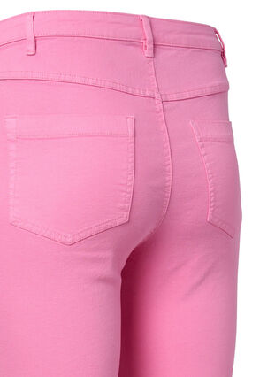 Super Slim Fit Amy Jeans mit hoher Taille, Rosebloom, Packshot image number 3