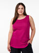 Nachthemd aus Bio-Baumwolle mit Strukturmuster, Pink, Model image number 0