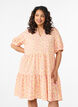 Kurzes A-Linien-Kleid, Gelb, Model image number 0