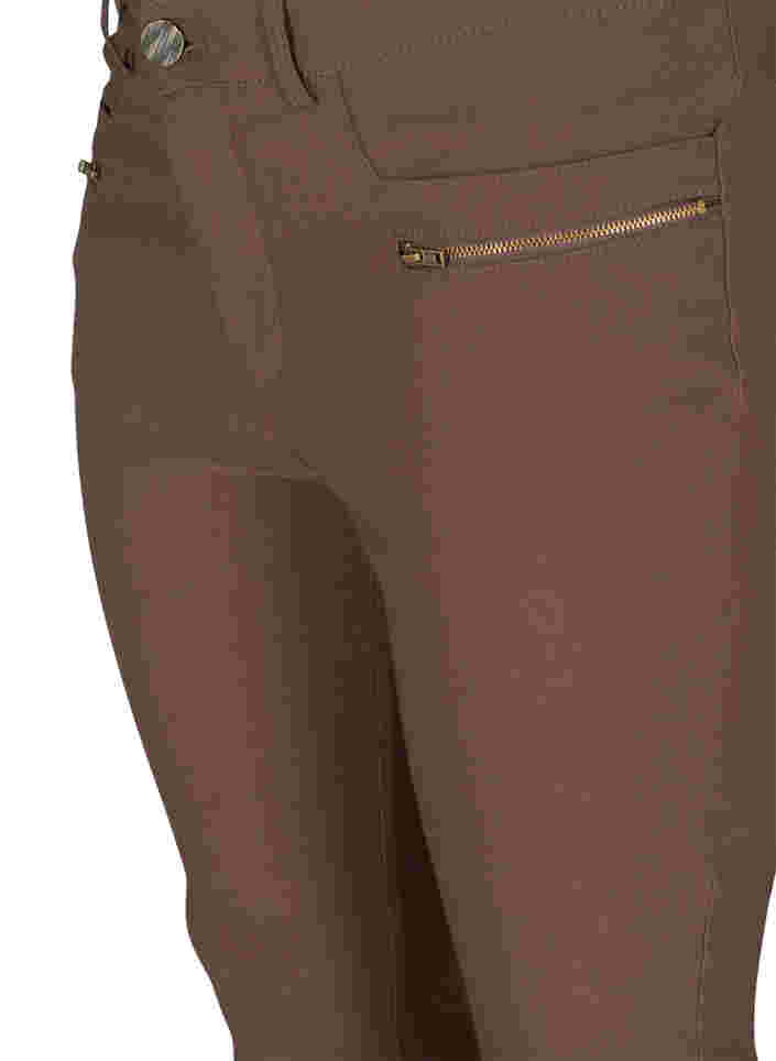 Cropped Hose mit Reißverschlussdetails, Shopping Bag, Packshot image number 2