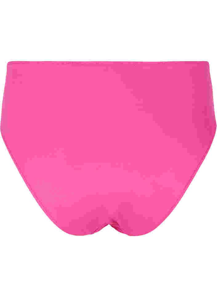Hochtailliertes Bikiniunterteil, Pink Peacock, Packshot image number 1