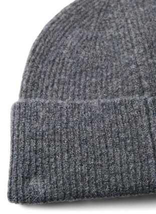 Strickmütze mit Wolle, Grey, Packshot image number 2