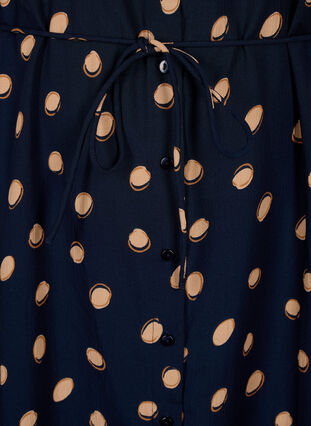 FLASH – Hemdkleid mit Punkten, Blue Double Dot, Packshot image number 3