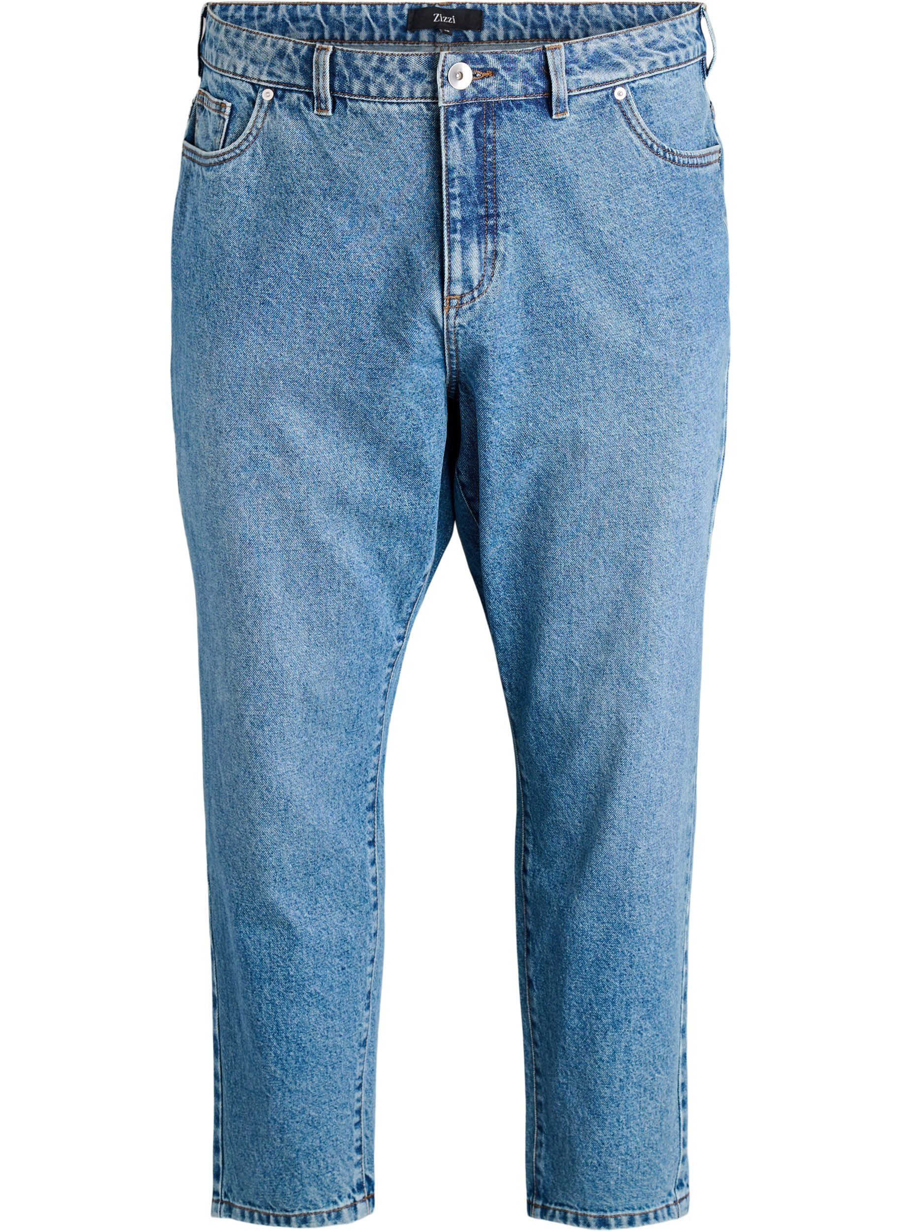 Mille Mom-Fit-Jeans mit hoher Taille