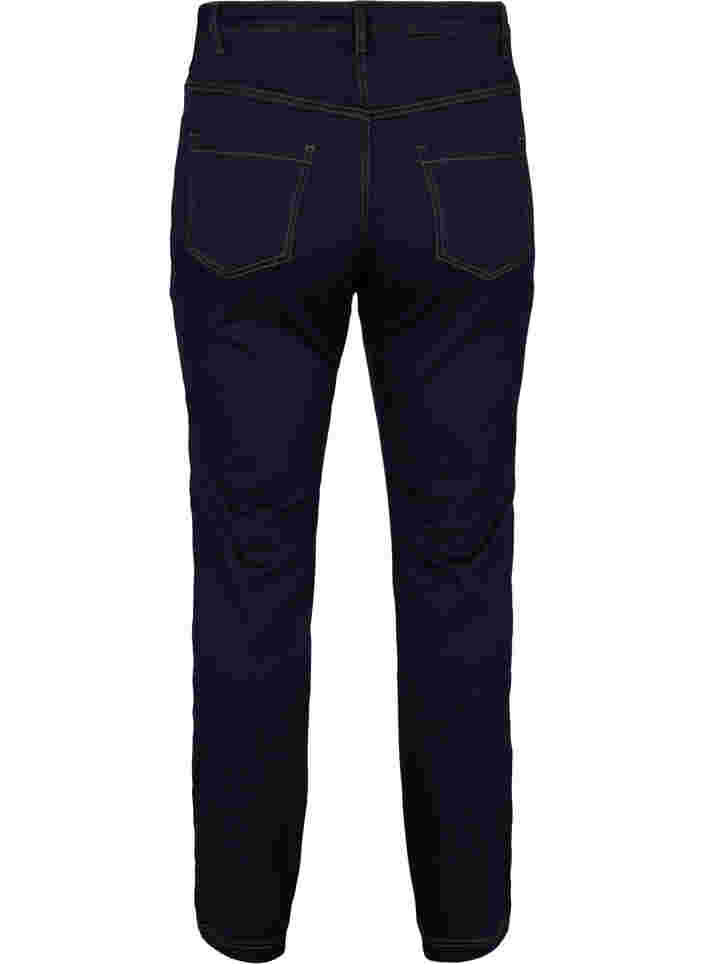 Slim Fit Emily Jeans mit normaler Taille, Unwashed, Packshot image number 1