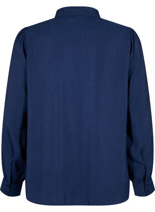 Langarmshirt aus TENCEL™ Modal, Navy Blazer, Packshot image number 1