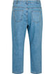 Cropped Mille Jeans mit hoher Taille, Light blue denim, Packshot image number 1