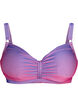 Gestreiftes Bikini-Top mit B&uuml;gel, Pink, Packshot image number 0
