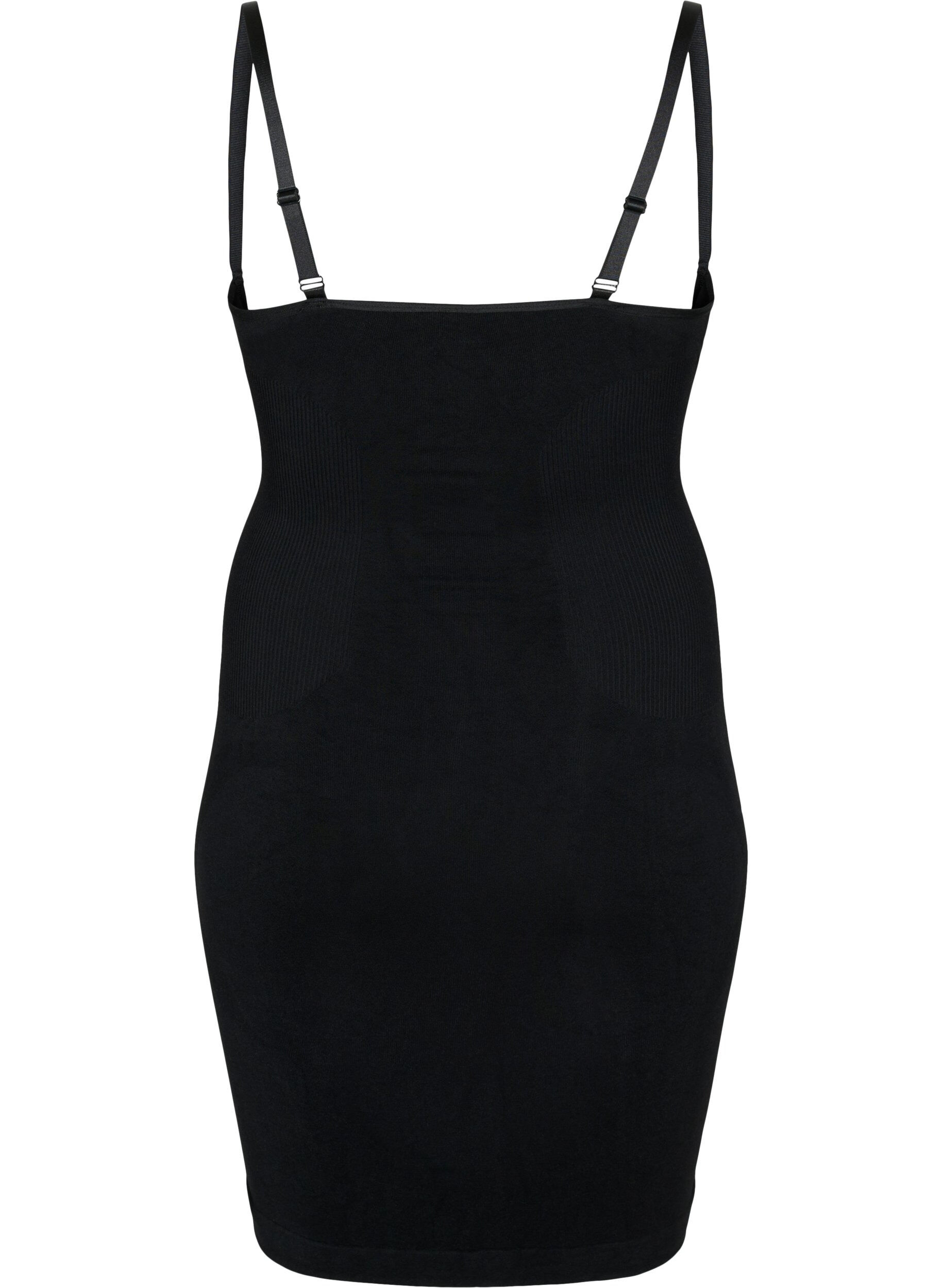Zizzi Shapewear Torsette mit d&uuml;nnen verstellbaren Tr&auml;gern, Schwarz, Packshot image number 1
