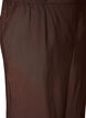 Viscose trousers with an elasticated waist and straight legs, Brown, Packshot image number 2