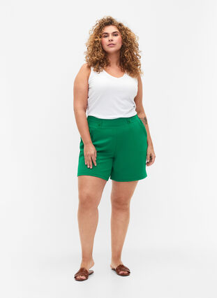 Shorts mit Taschen und lockerer Passform, Jolly Green, Model image number 3