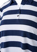 Langarm-Poloshirt mit Streifen, Blau, Packshot image number 2