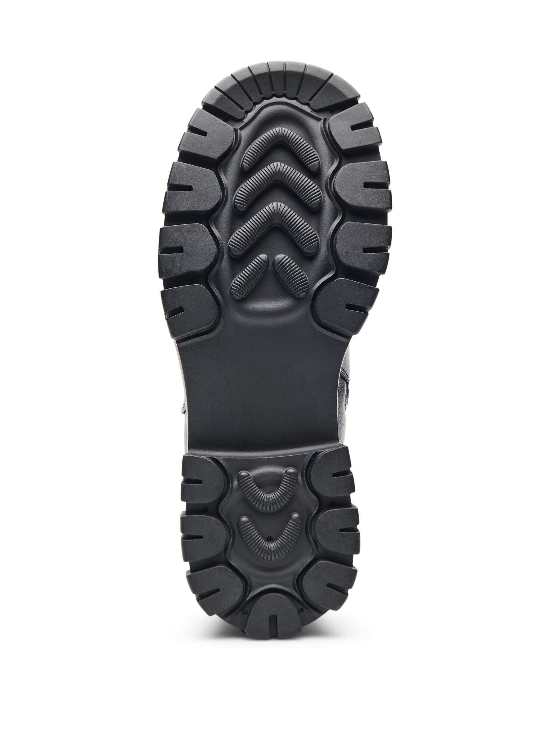 Zizzi Extra-Weite - Chelsea Boots aus robustem Leder und Rei&szlig;verschluss, Schwarz, Packshot image number 5