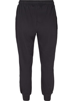Baumwollsweatpants mit Taschen, Black, Packshot image number 1
