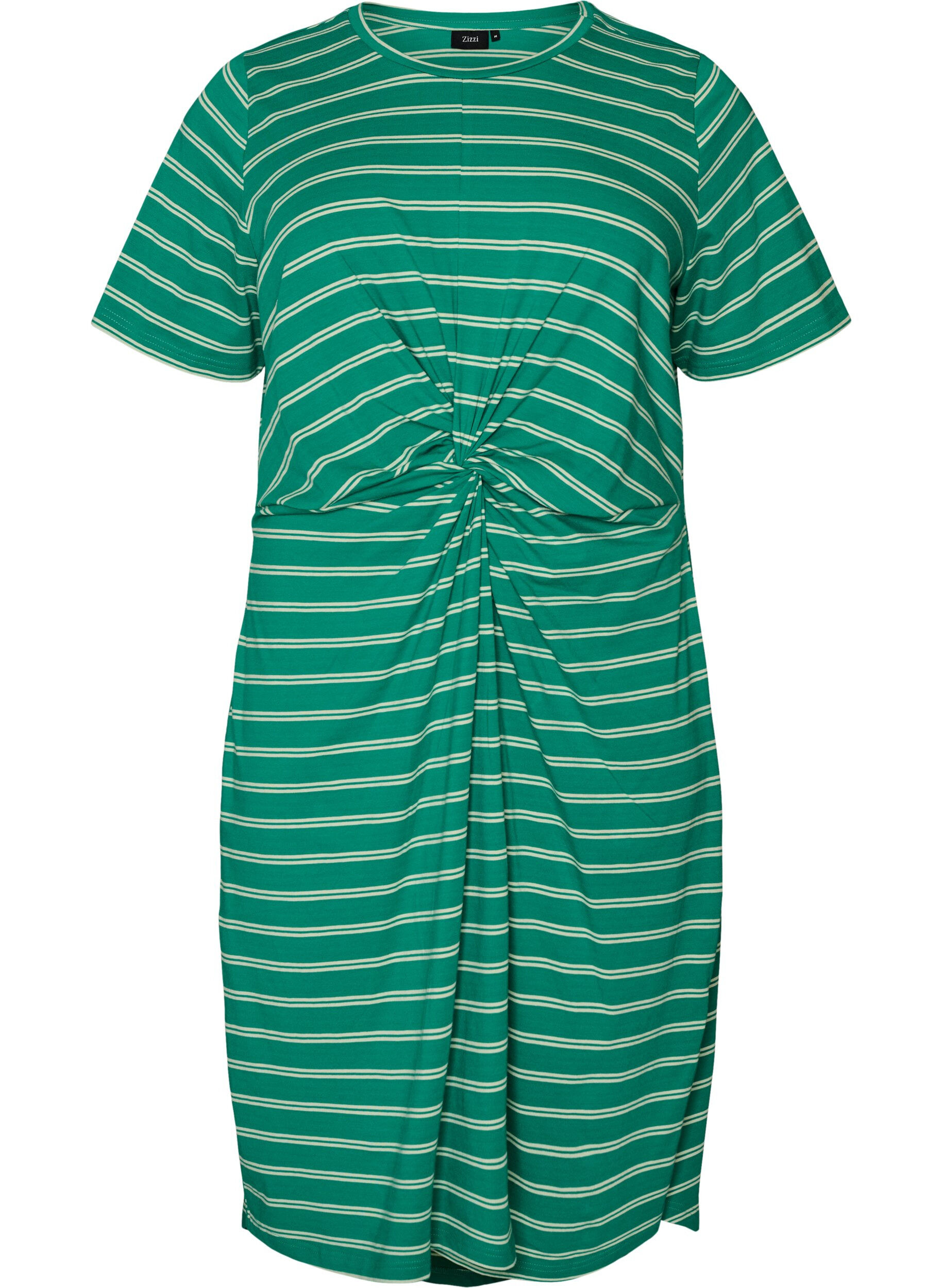 Kleid aus Baumwolle mit Twist-Detail