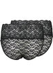 2er Pack Panties, Black, Packshot image number 1
